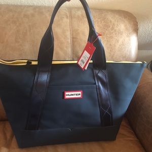 Hunter Tote Bag - Navy All Weather NWT
